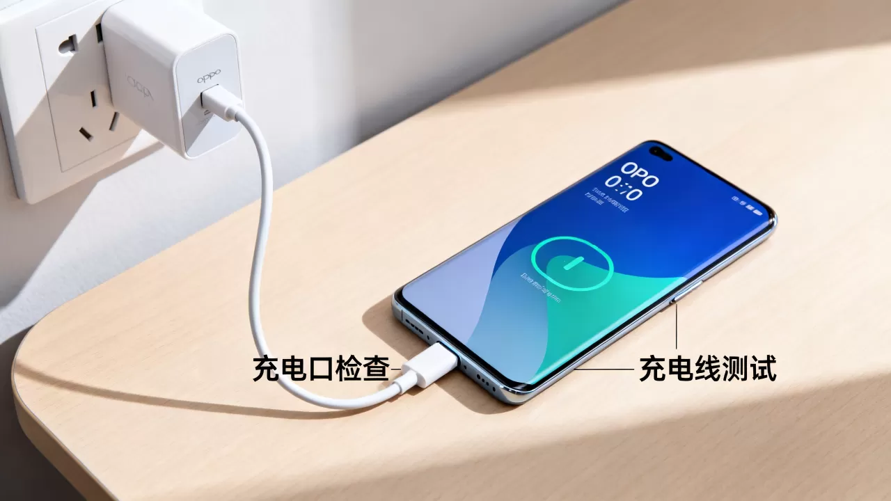 OPPO手机为什么充不满电，手机充电慢怎么办