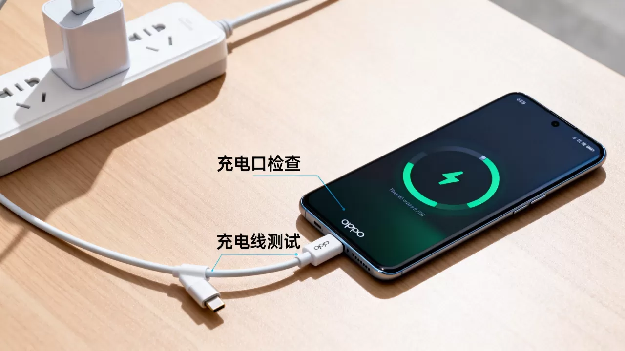 OPPO手机为什么充不满电，手机充电慢怎么办