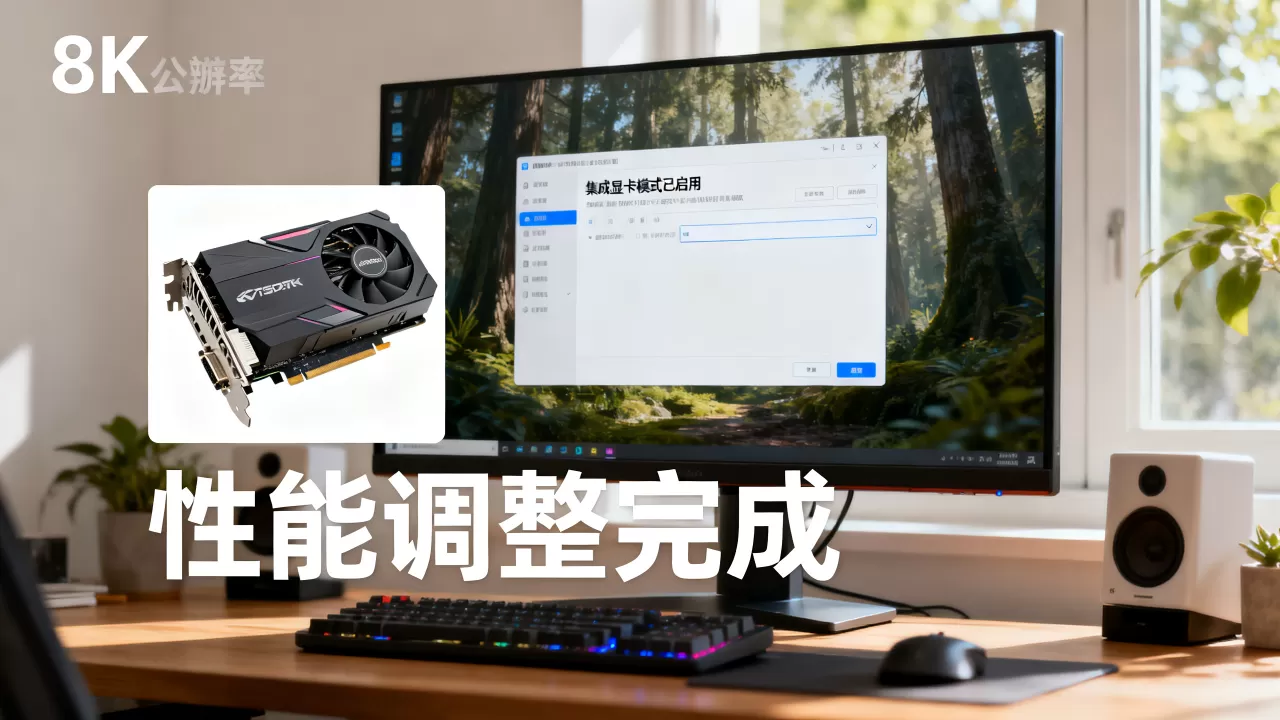 显卡图形性能调到集成,显卡图形性能调到集成怎么办 显卡图形性能调到集成,显卡图形性能调到集成怎么办