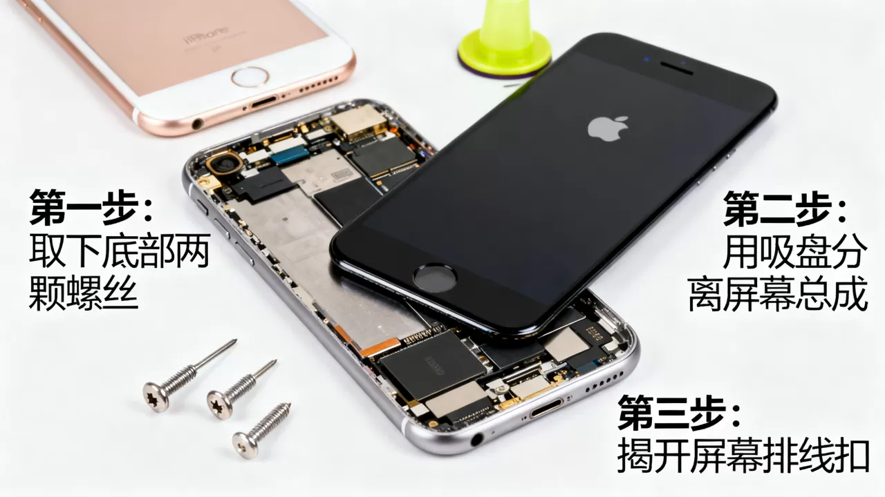 iphone6怎么拆开,iphone6拆机教程 iphone6怎么拆开,iphone6拆机教程