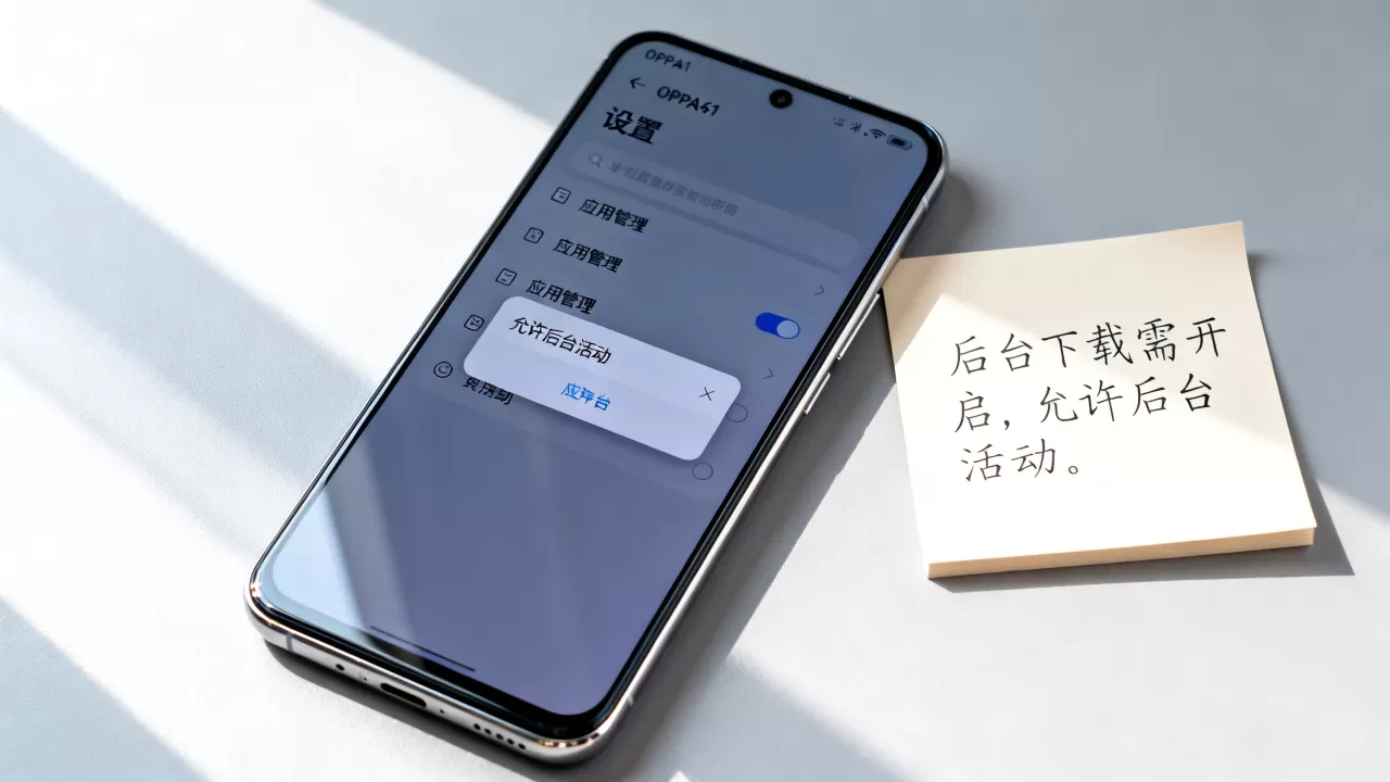 oppoa51为什么没办法后台下载,oppoa51后台下载设置 oppoa51为什么没办法后台下载,oppoa51后台下载设置