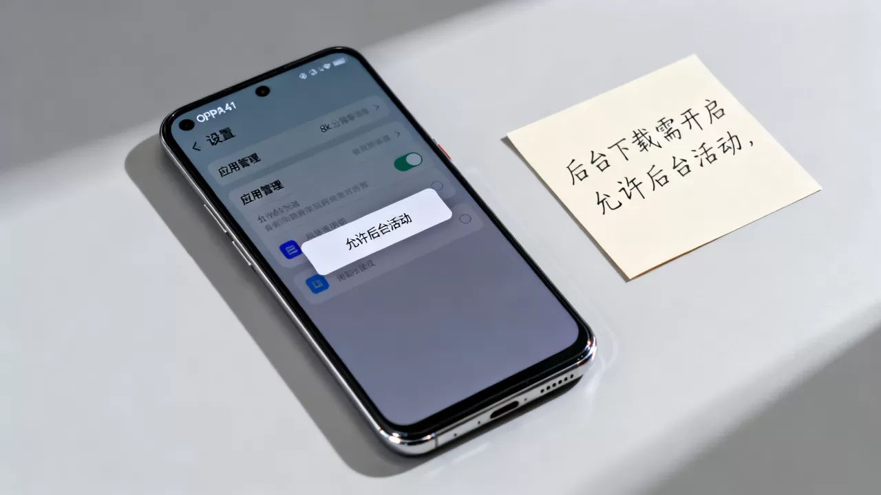 oppoa51为什么没办法后台下载,oppoa51后台下载设置 oppoa51为什么没办法后台下载,oppoa51后台下载设置