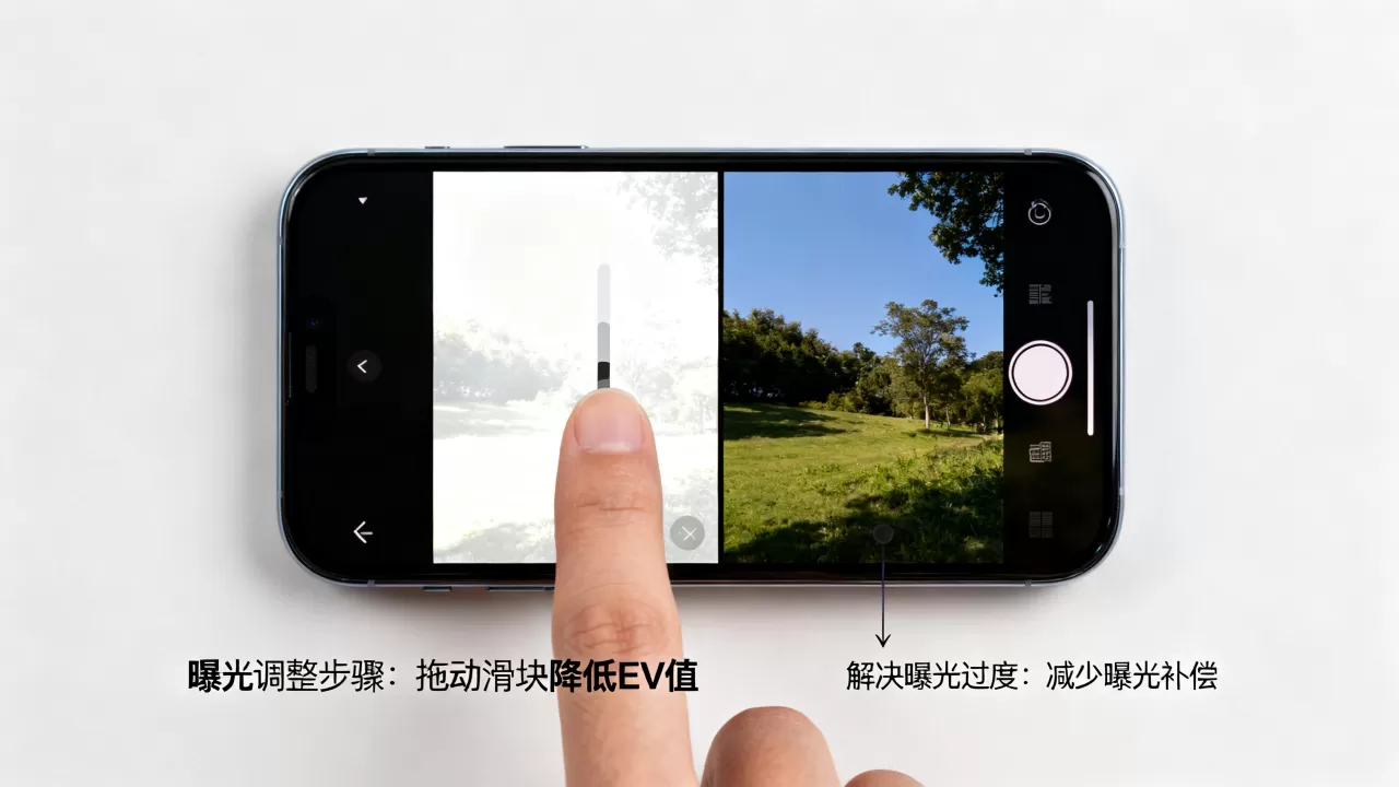 iphone怎么曝光,iphone相机曝光过度怎么解决 iphone怎么曝光,iphone相机曝光过度怎么解决