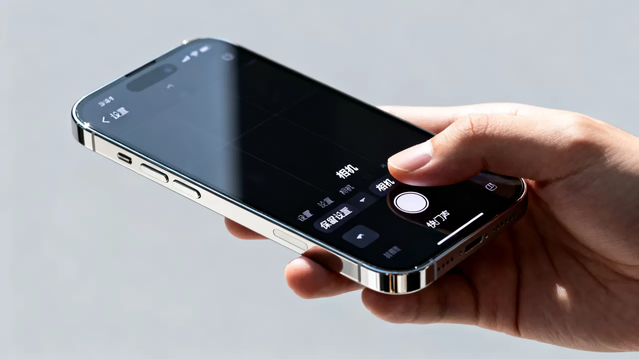 iphone照相机声音怎么关，苹果手机相机快门静音设置