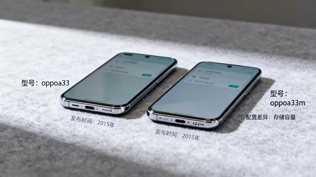 oppoa33和oppoa33m有什么区别，oppoa33m和oppoa33区别