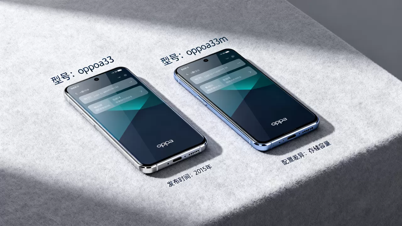 oppoa33和oppoa33m有什么区别，oppoa33m和oppoa33区别