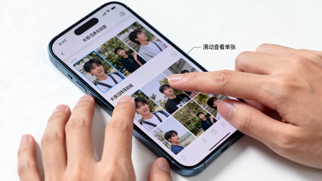 iphone连拍快照怎么看，iPhone连拍照片查看方法