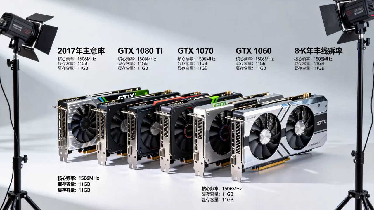 2017显卡性能阶梯，2017显卡怎么选
