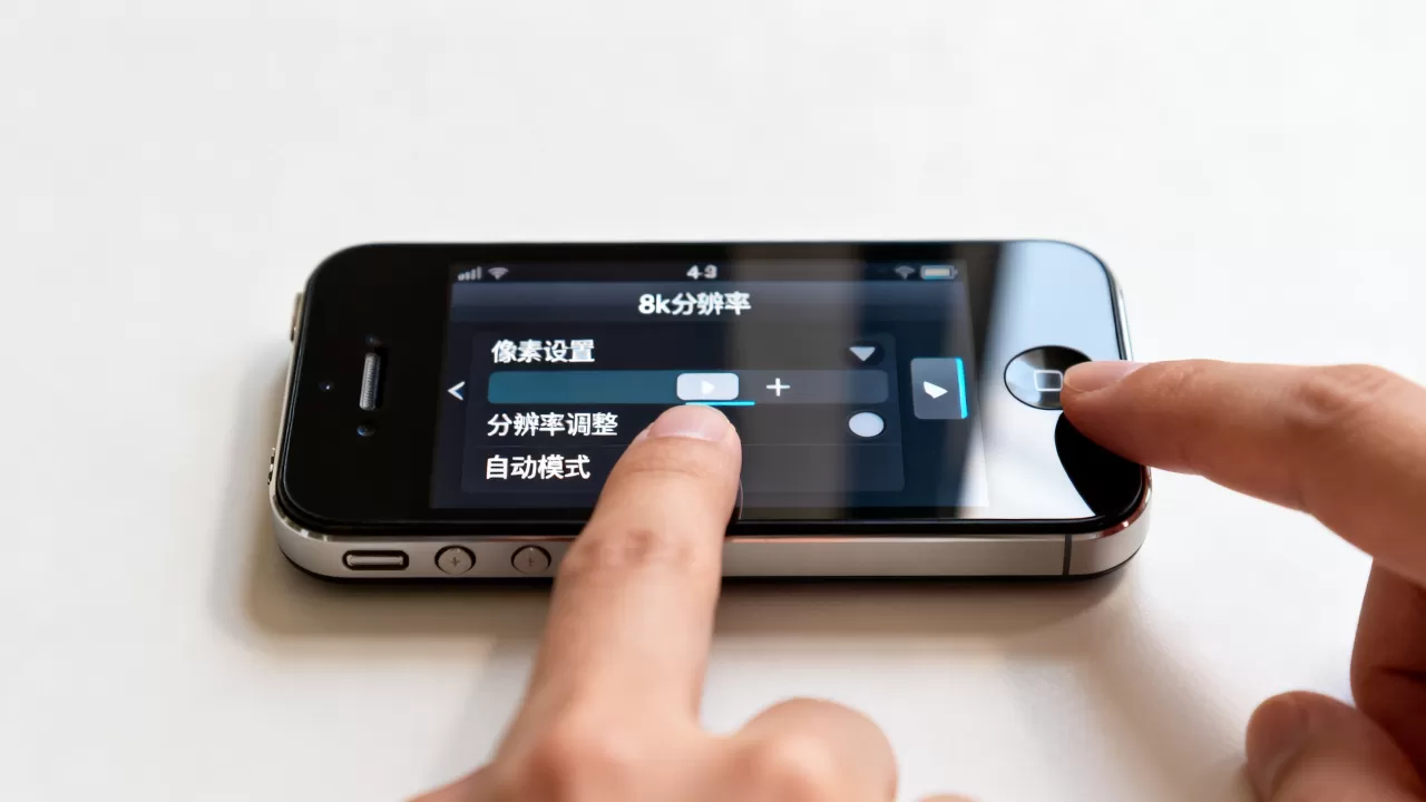 iphone4s像素怎么调，iphone4s相机设置教程