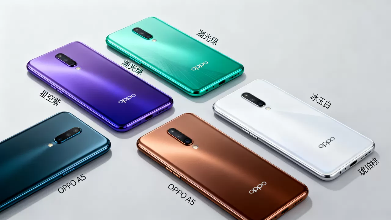 OPPO A5有什么颜色?OPPO A5手机颜色有哪些 OPPO A5有什么颜色?OPPO A5手机颜色有哪些