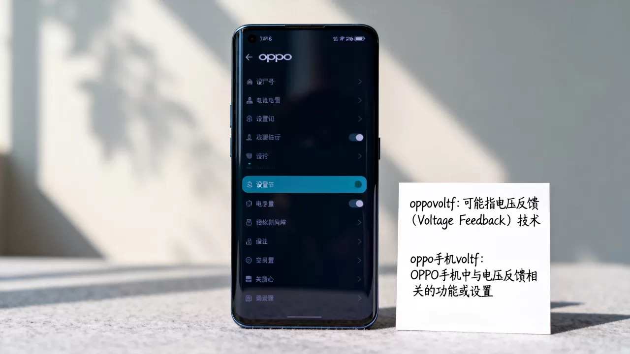 oppovoltf什么意思，oppo手机voltf是什么意思
