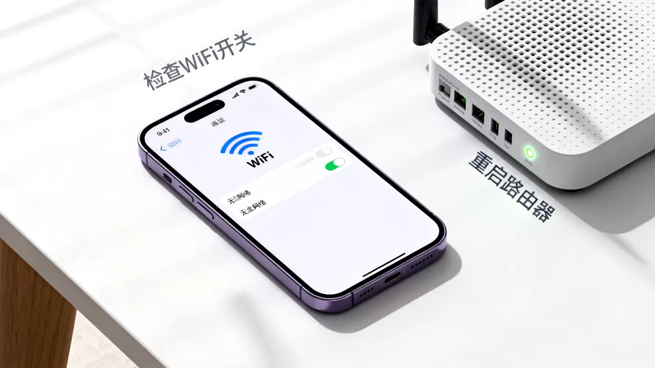 iphone搜不到wifi怎么办，iphone搜不到wifi