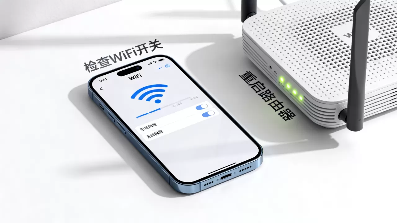 iphone搜不到wifi怎么办，iphone搜不到wifi