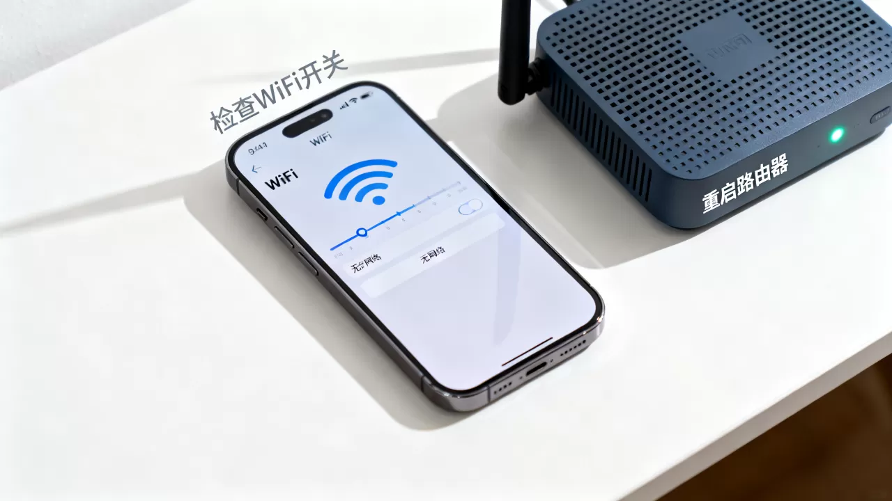 iphone搜不到wifi怎么办，iphone搜不到wifi