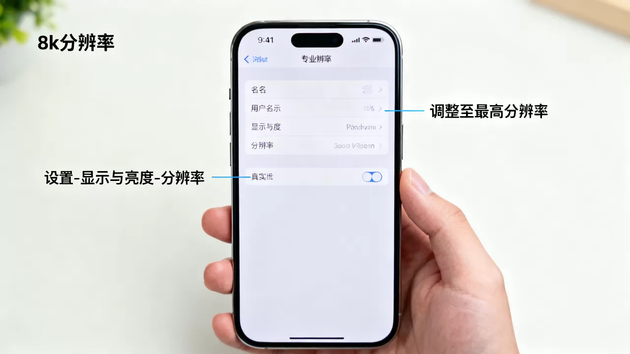 iphone怎么设置更清晰，iphone屏幕显示模糊怎么调