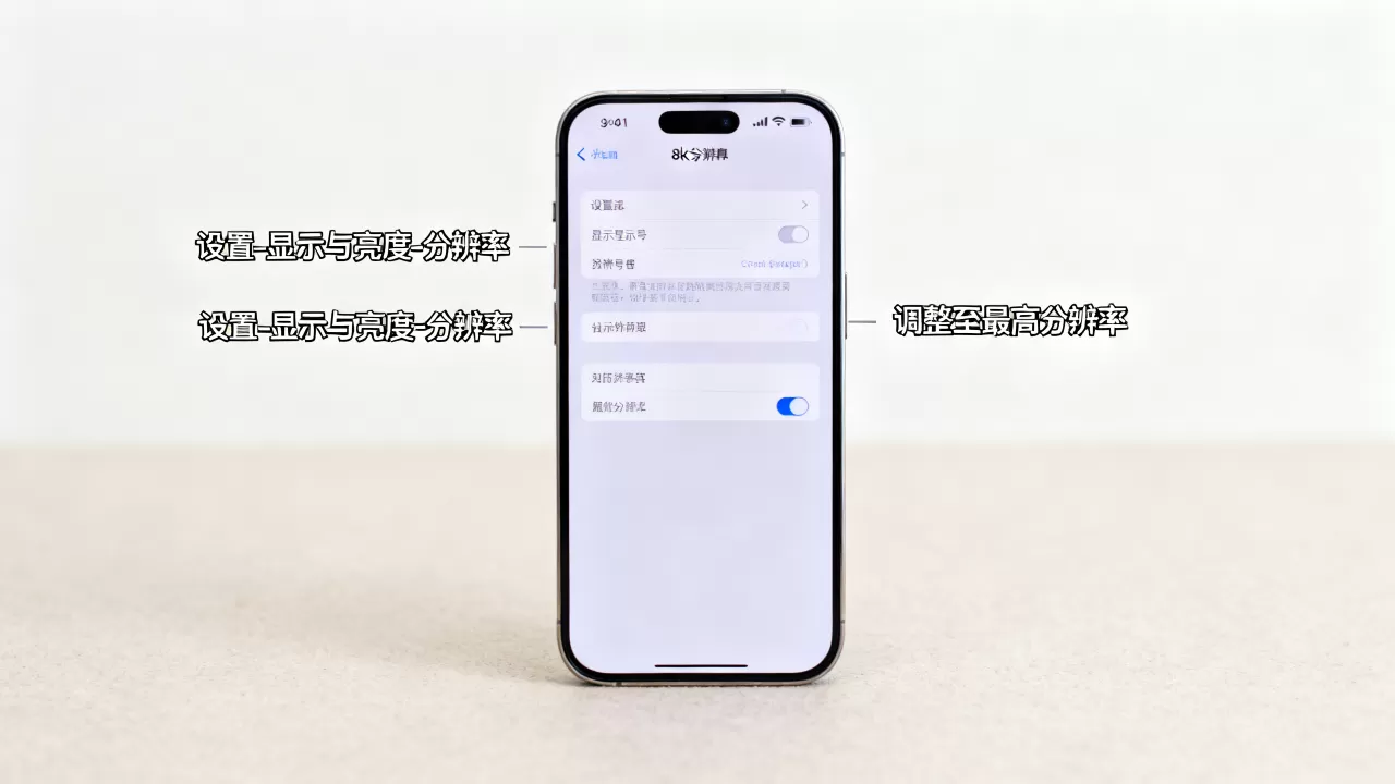 iphone怎么设置更清晰，iphone屏幕显示模糊怎么调