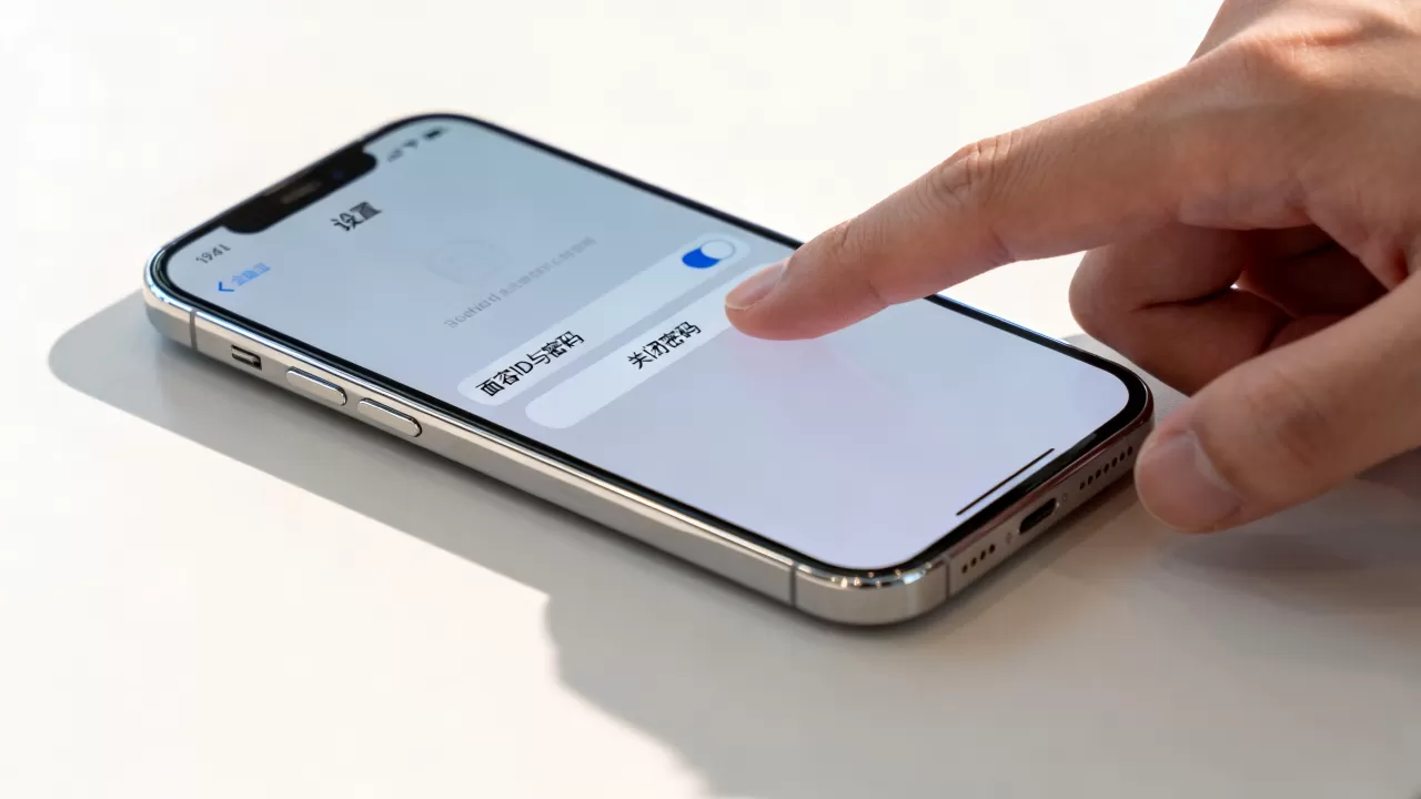 iPhone怎么关锁屏密码，iPhone关闭锁屏密码教程