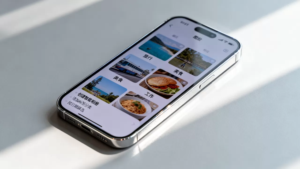 iphone怎么给相册分级，iPhone相册管理技巧