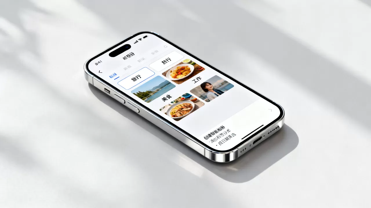iphone怎么给相册分级，iPhone相册管理技巧