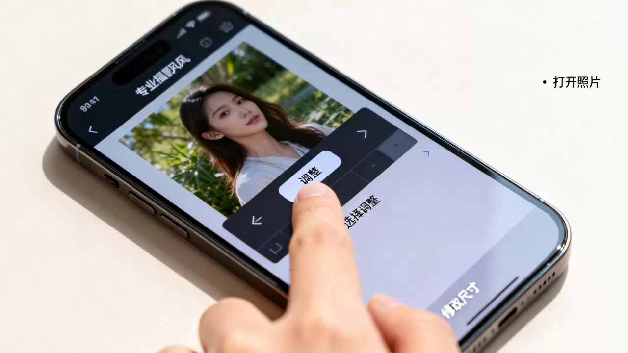 iphone怎么调照片大小，苹果手机修改图片尺寸方法