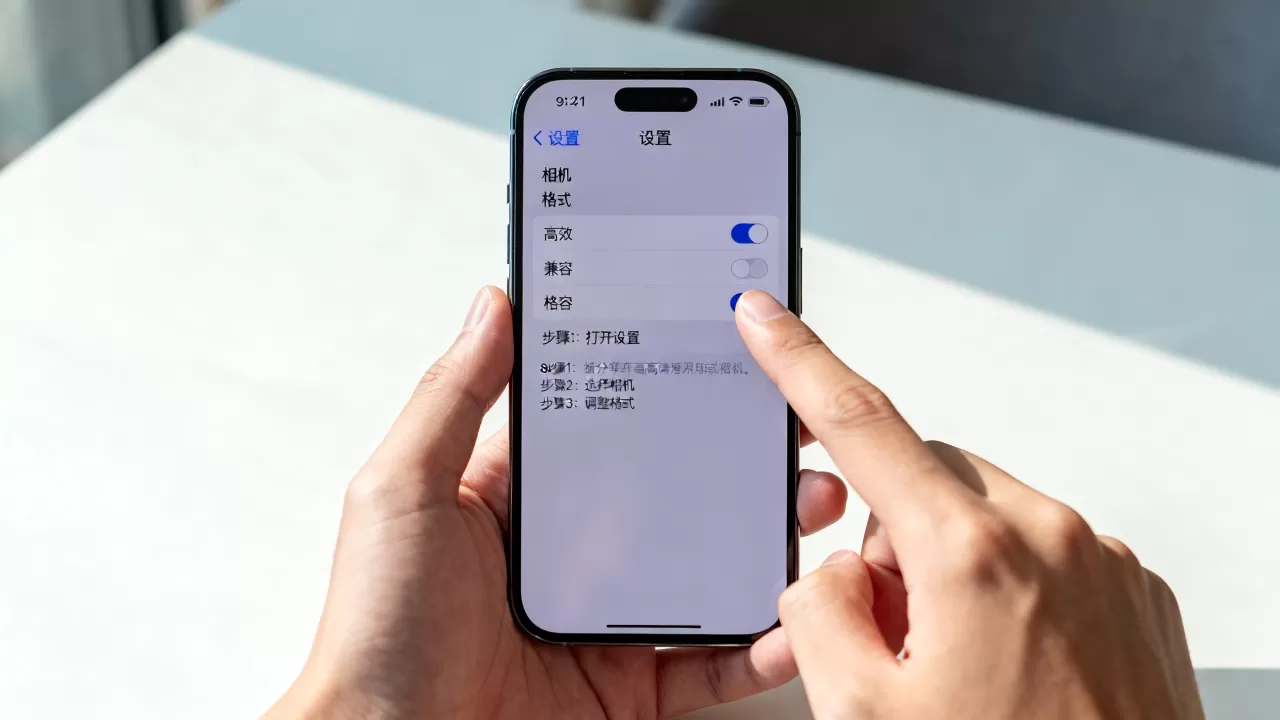 iphone怎么调画质，苹果手机画质设置方法