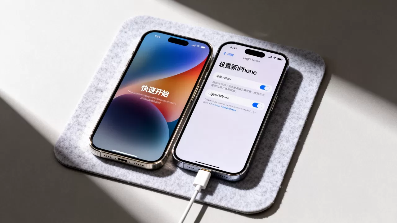 iphone怎么导入新的iphone手机，iphone换机数据迁移教程