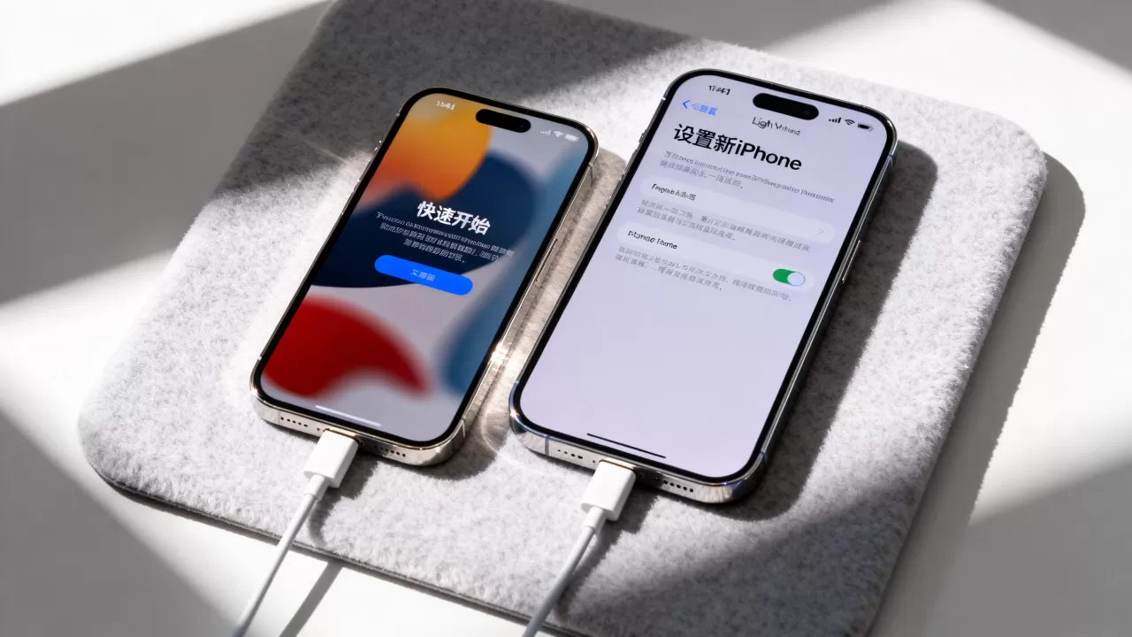 iphone怎么导入新的iphone手机，iphone换机数据迁移教程