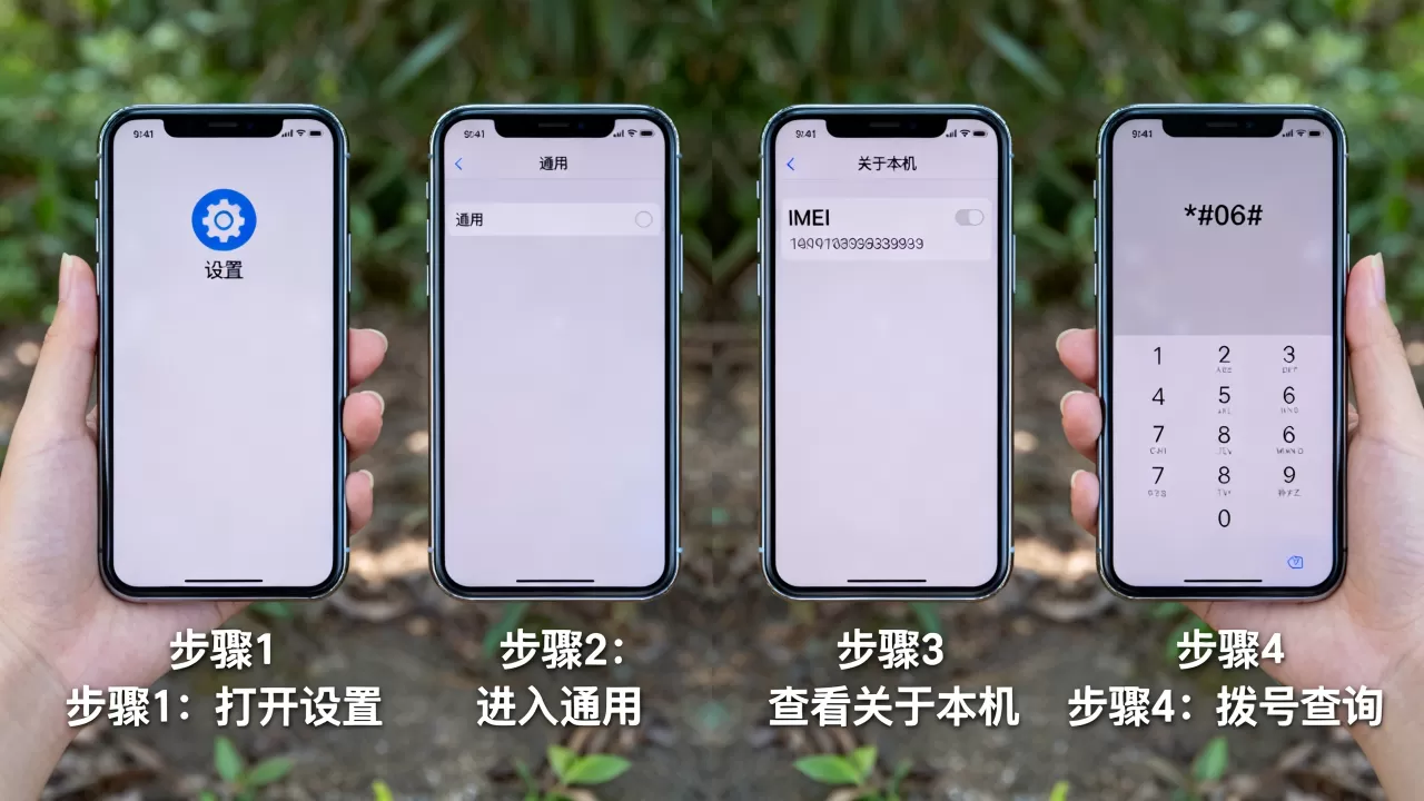 iphone怎么查imei号，iphone查imei号