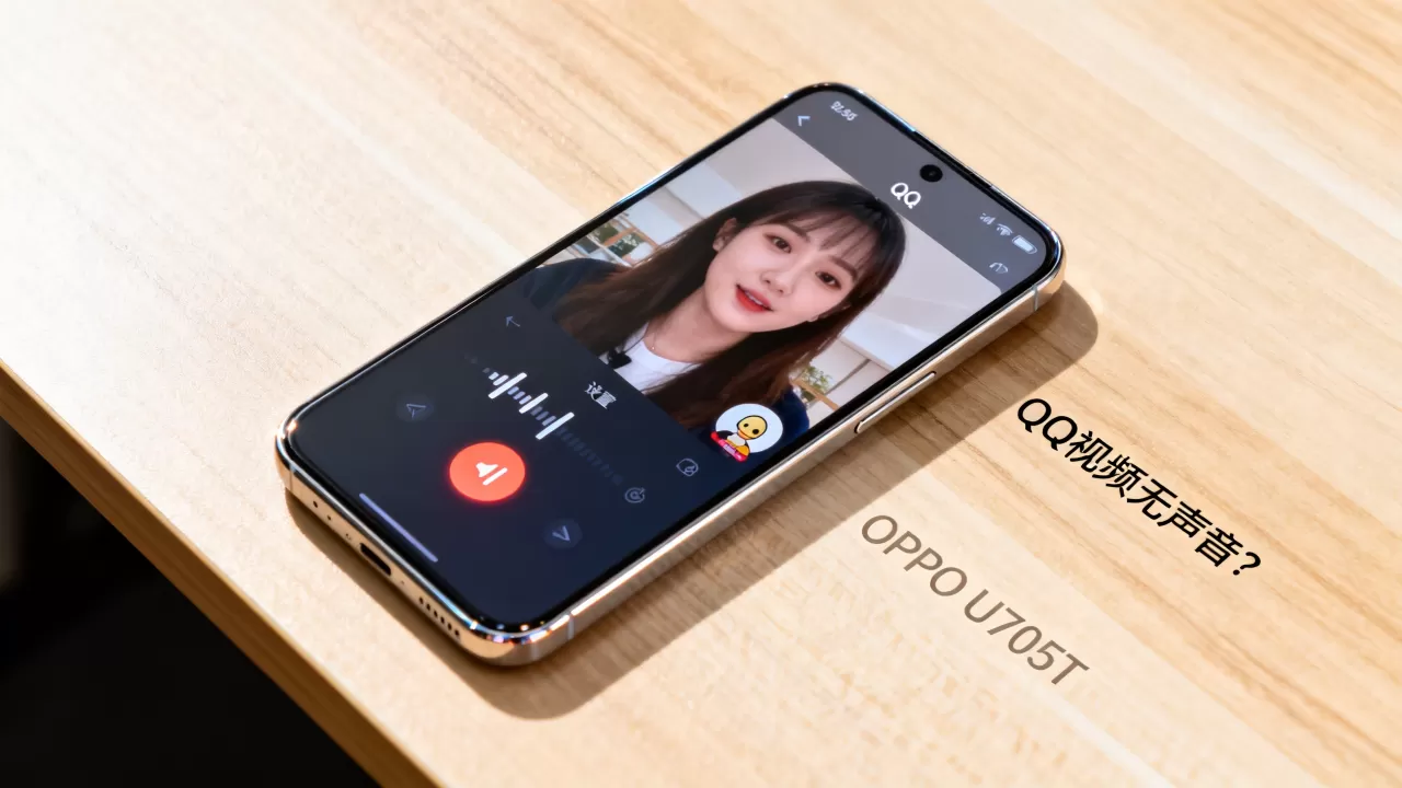 OPPO U705T手机QQ视频最新版本为什么没有声音?手机qq视频没声音 OPPO U705T手机QQ视频最新版本为什么没有声音?手机qq视频没声音