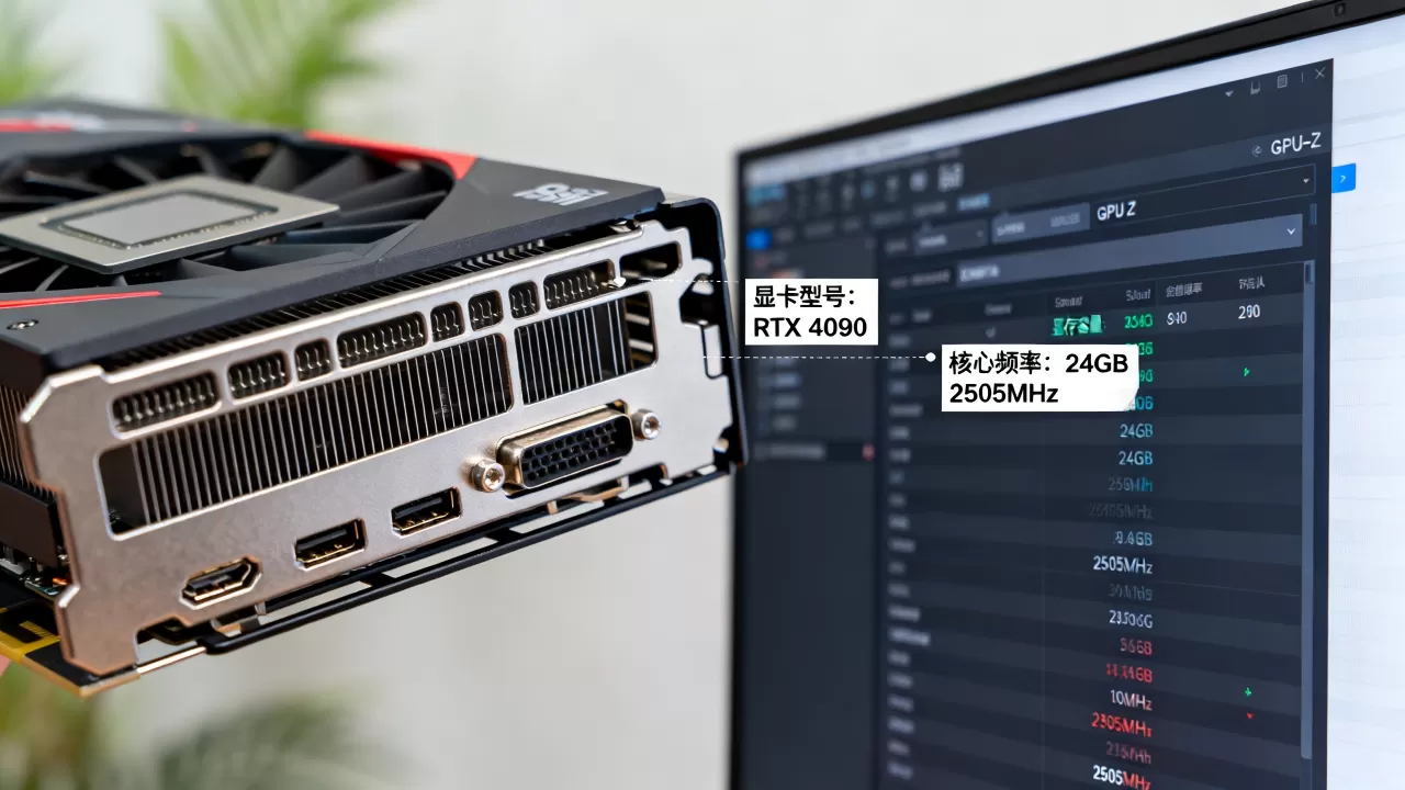 怎么知道电脑显卡参数，查看显卡型号和性能