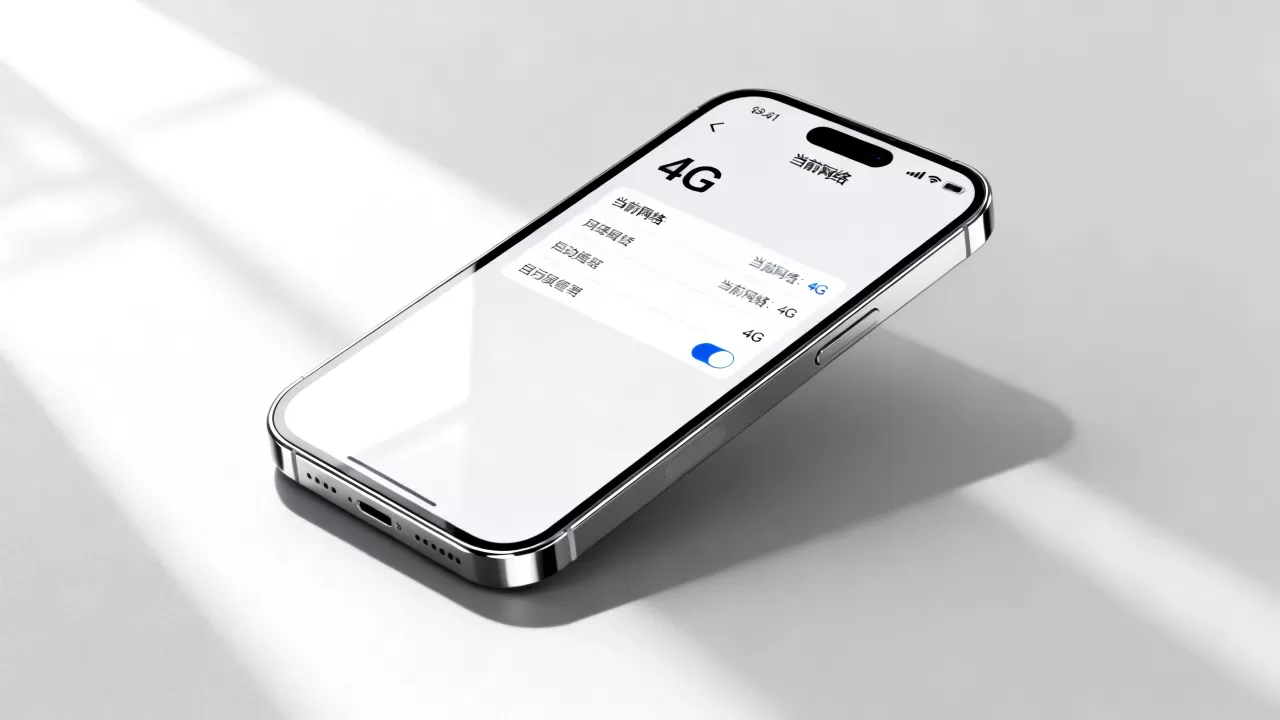 iphone选择4g网络是怎么回事，iphone为什么只能选4g