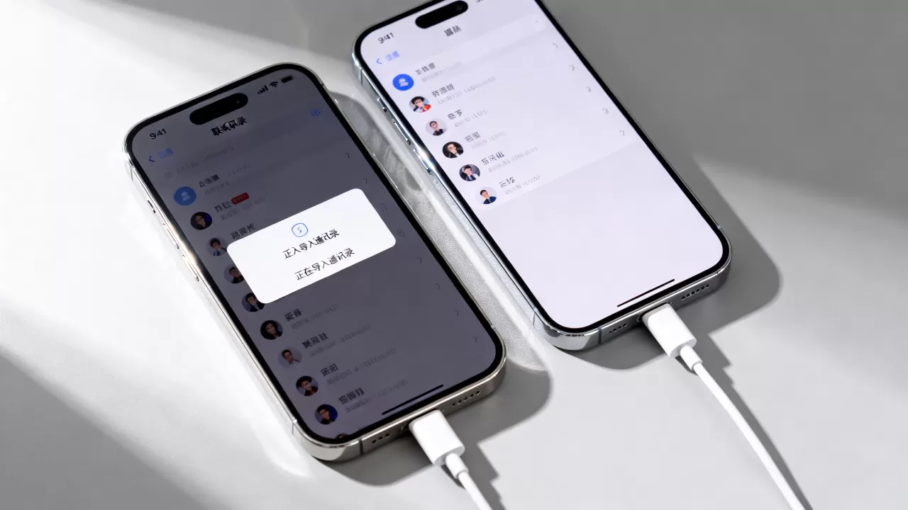 iphone新手机导入通讯录怎么办，新iphone怎么导入旧手机通讯录