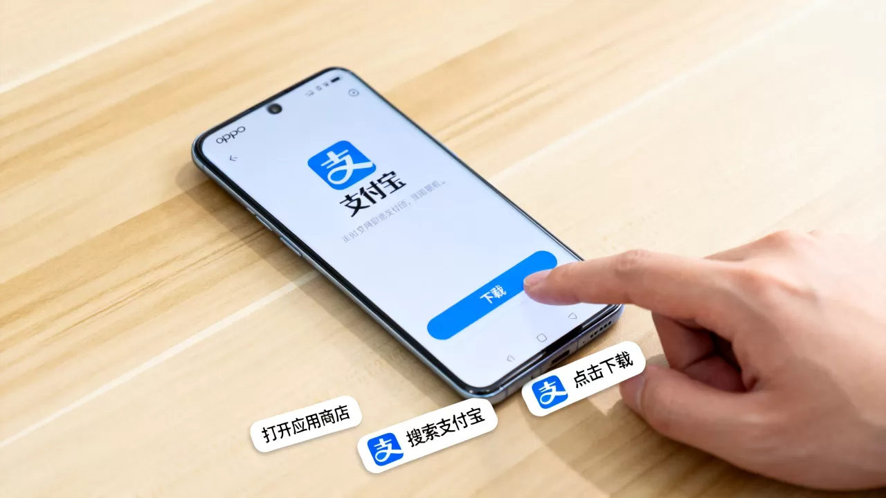 oppo手机为什么安支付宝，支付宝怎么下载