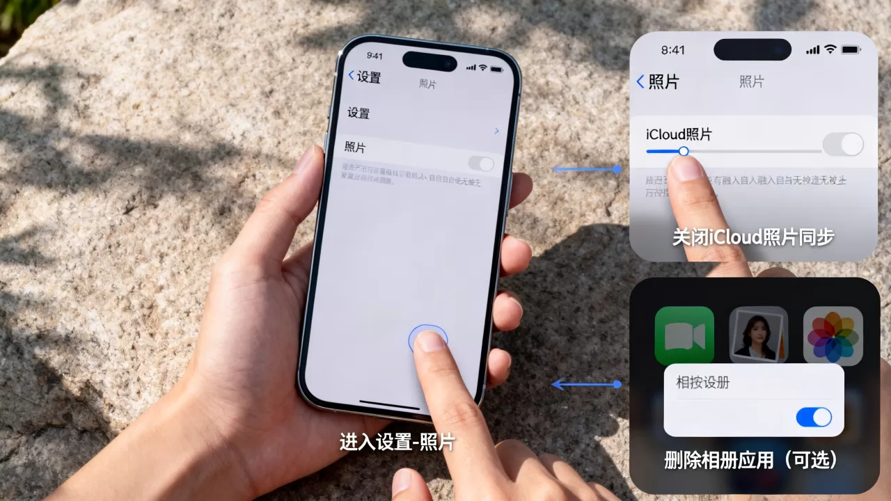 iphone相册怎么停用,iphone相册关闭方法 iphone相册怎么停用,iphone相册关闭方法