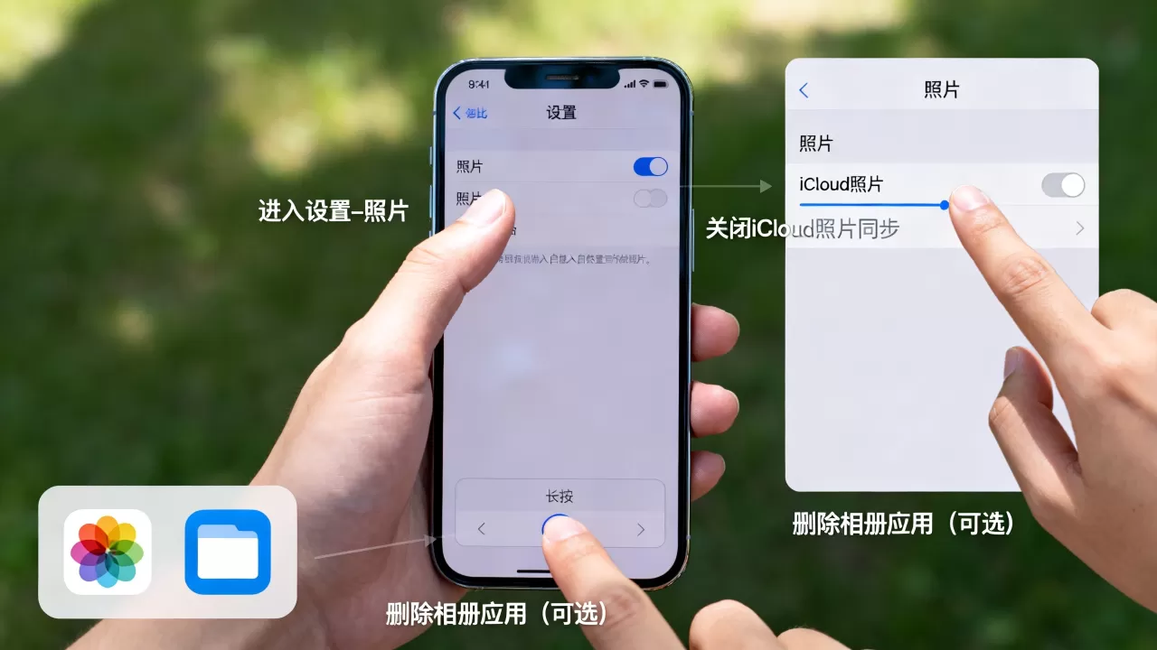 iphone相册怎么停用,iphone相册关闭方法 iphone相册怎么停用,iphone相册关闭方法