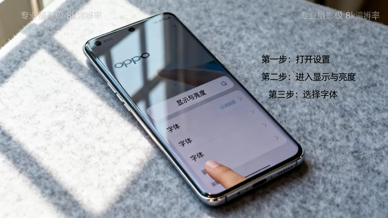 OPPO手机默认字体是什么?如何下载更换OPPO手机系统字体 OPPO手机默认字体是什么?如何下载更换OPPO手机系统字体