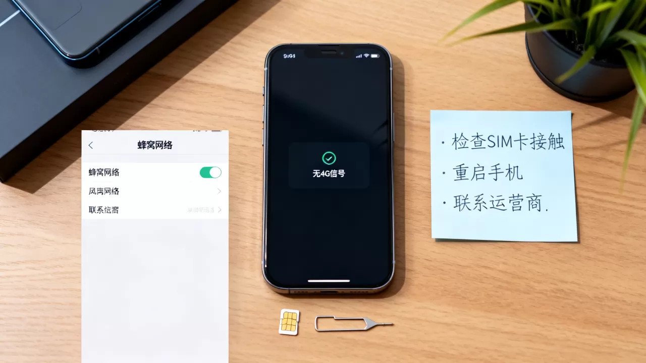 iphone收不到4g网络怎么回事，iphone没有4g信号怎么办