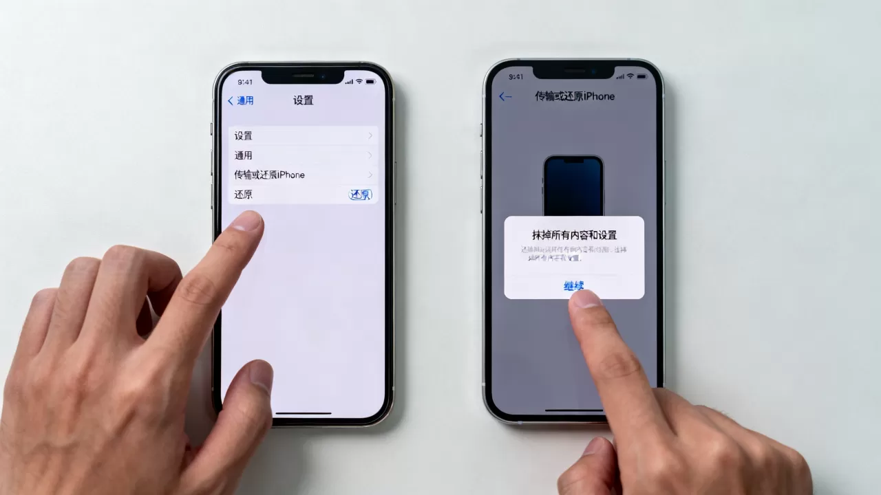 iphone电话怎么恢复出厂设置在哪，iphone恢复出厂设置教程