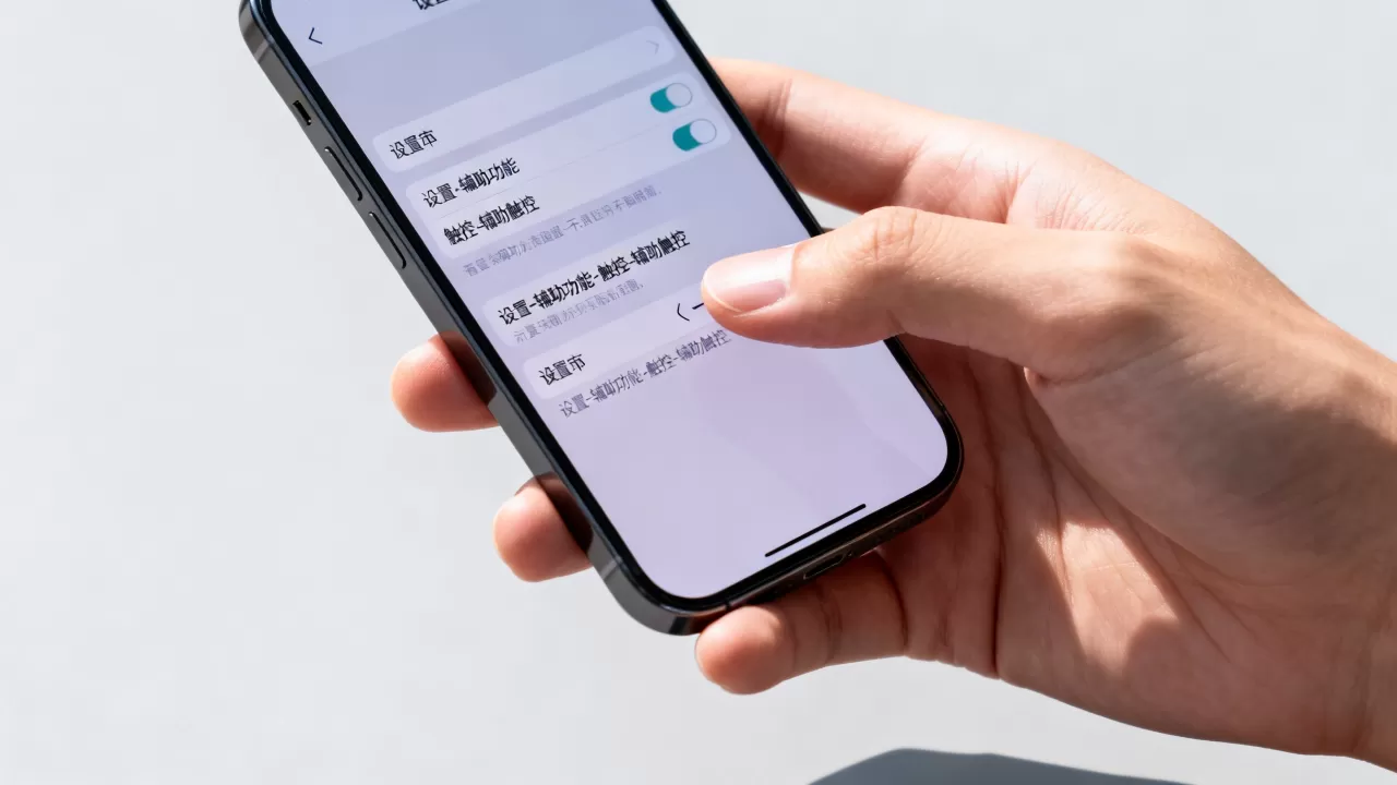iphone的手势怎么设置在哪里设置方法，iphone手势操作教程