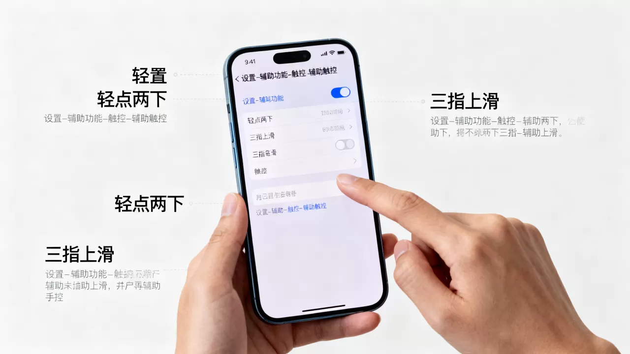 iphone的手势怎么设置,iphone手势操作教程 iphone的手势怎么设置,iphone手势操作教程