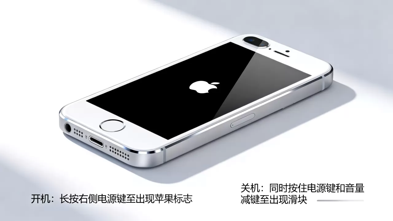 iphonese怎么开关机，苹果iphonese开关机方法