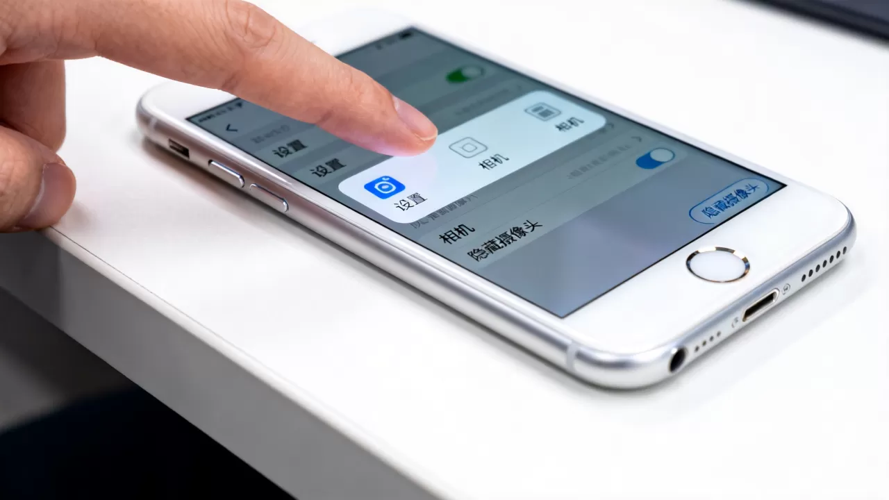 iphone7怎么隐蔽摄像，iphone7隐藏摄像头设置教程