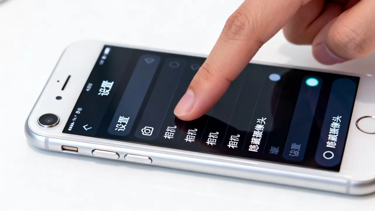 iphone7怎么隐蔽摄像，iphone7隐藏摄像头设置教程