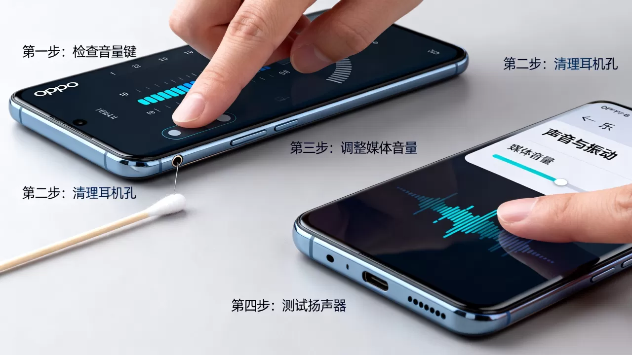 OPPO手机突然没声音怎么办?手机无声故障排查与解决 OPPO手机突然没声音怎么办?手机无声故障排查与解决