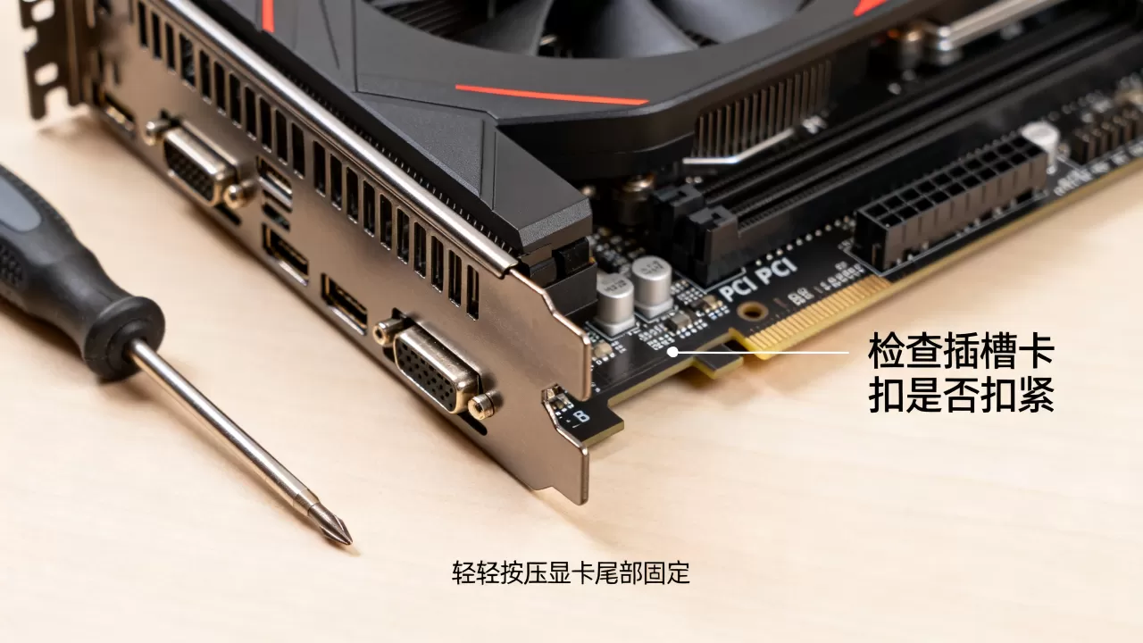 显卡pci插槽太松怎么办,显卡插槽松动解决方法 显卡pci插槽太松怎么办,显卡插槽松动解决方法