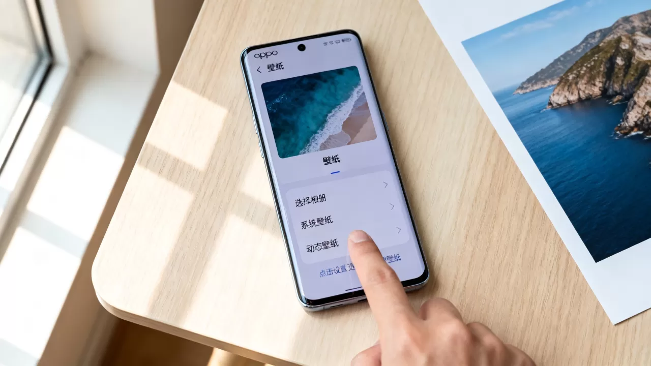 oppo手机为什么换不了桌面壁纸，oppo手机壁纸设置