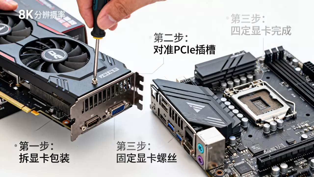宁美显卡安装教程,显卡安装步骤图解 宁美显卡安装教程,显卡安装步骤图解