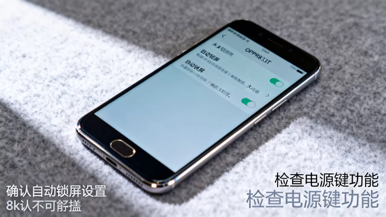 OPPOR823T为什么无法锁屏，手机无法锁屏怎么办