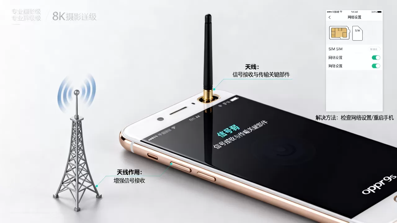 OPPOR9s天线有什么用，手机信号弱怎么解决