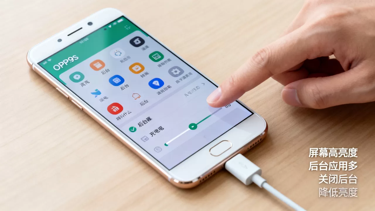 OPPOR9s什么地方费电，手机耗电快怎么办